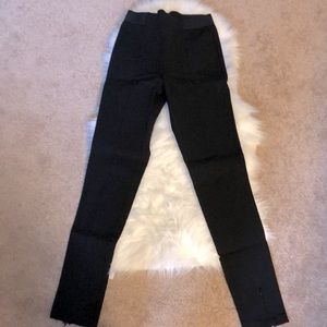 Black super slim H & M thick leggings